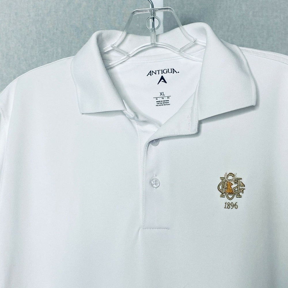 Antigua‎ Boy's White Shirt Short Sleeve 1896 XL